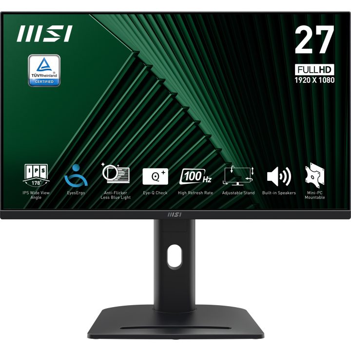 Monitor MSI Pro MP275PG 27" Full HD 100 Hz IPS