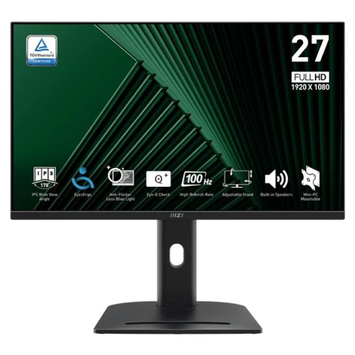 Monitor MSI Pro MP275PG 27" Full HD 100 Hz IPS