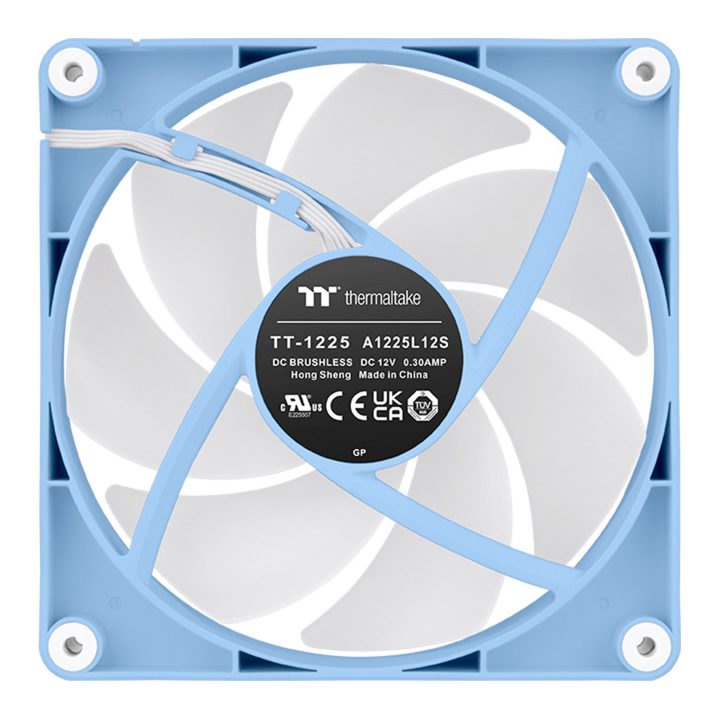 Thermaltake Matcha Green CT120 Computer Case Fan 12 cm Gray 2 pcs…