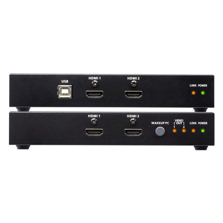 ATEN USB HDMI Dual View HDBaseT 2.0 KVM Extender (4K up to 100 m for…