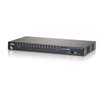 ATEN Switch KVM HDMI/Áudio USB de 16 portas