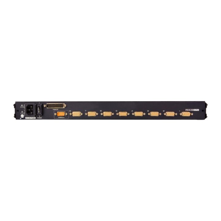 ATEN Consola LCD single rail com switch KVM integrado VGA PS/2-USB de…
