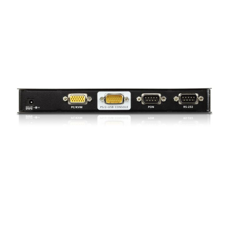 ATEN 1-Port IP KVM Control Unit VGA (1920 x 1200) with Shared…