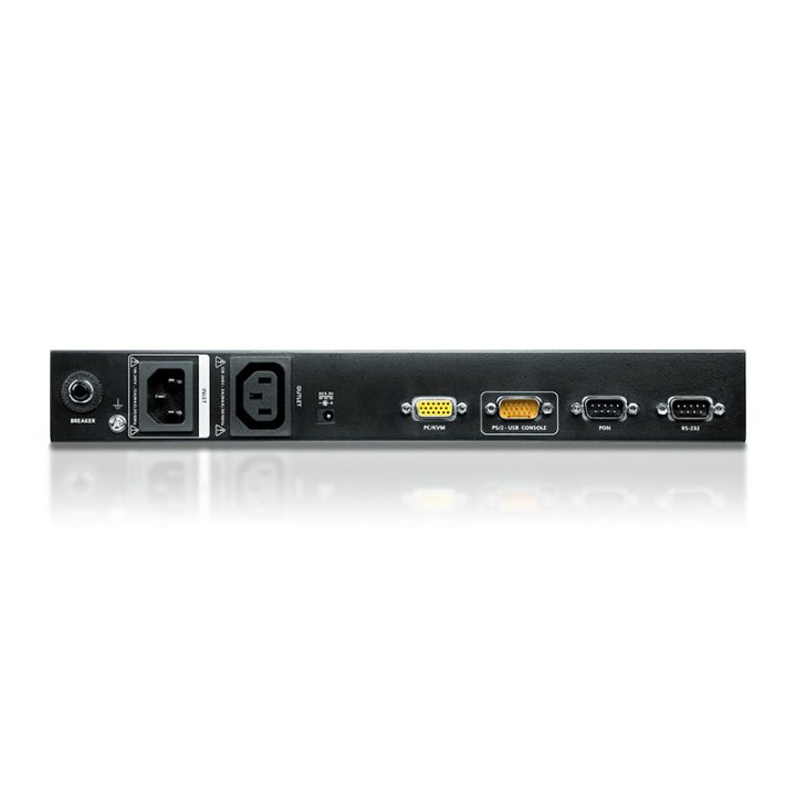 ATEN Unidade de controlo KVM por IP VGA de um porto (1920 x 1200)…