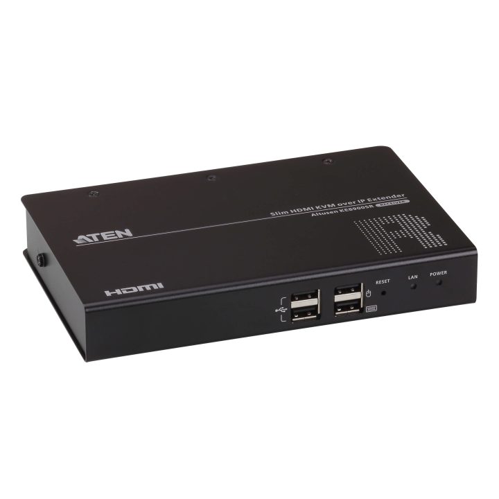 ATEN IP KVM Receiver HDMI Single Display USB Compact Form Factor