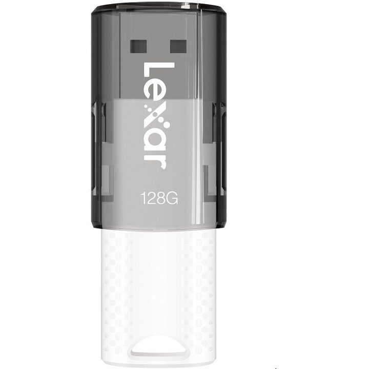 Lexar 128GB jumpdrive S60 USB 2.0 flash drive (LJDS060128G-BNBNG)