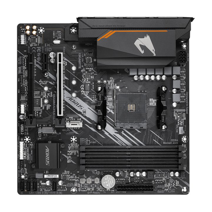 GIGABYTE B550M AORUS ELITE Placa base - Procesadores AMD Ryzen 5000…
