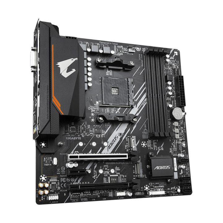GIGABYTE B550M AORUS ELITE Motherboard - AMD Ryzen 5000 Processors…