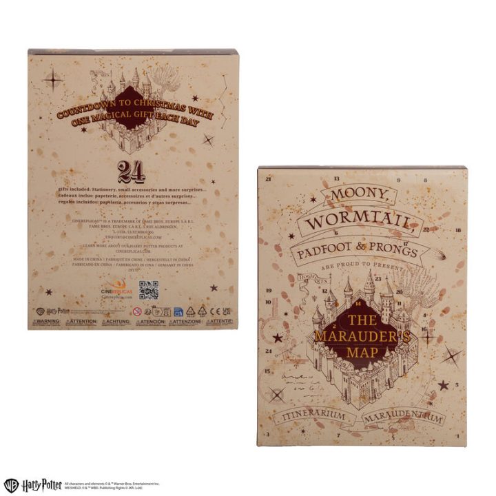 Harry Potter Marauder's Map Advent Calendar (CR2045)