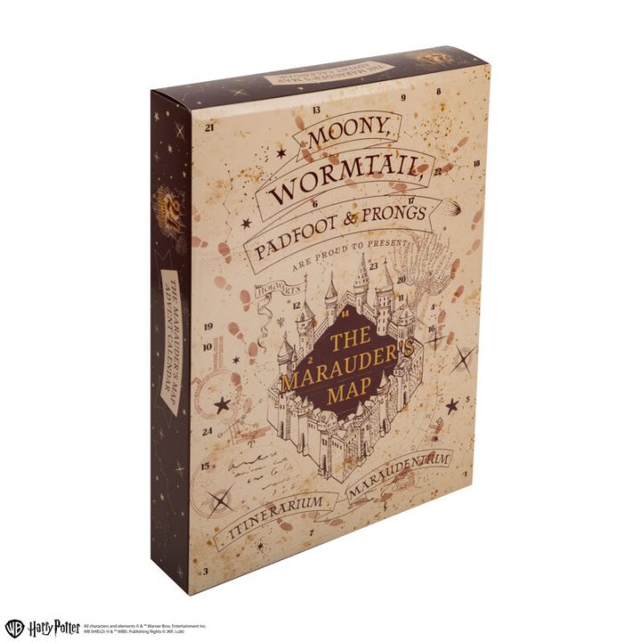 Calendário do Advento Cinereplicas Harry Potter Mapa do Maroto…