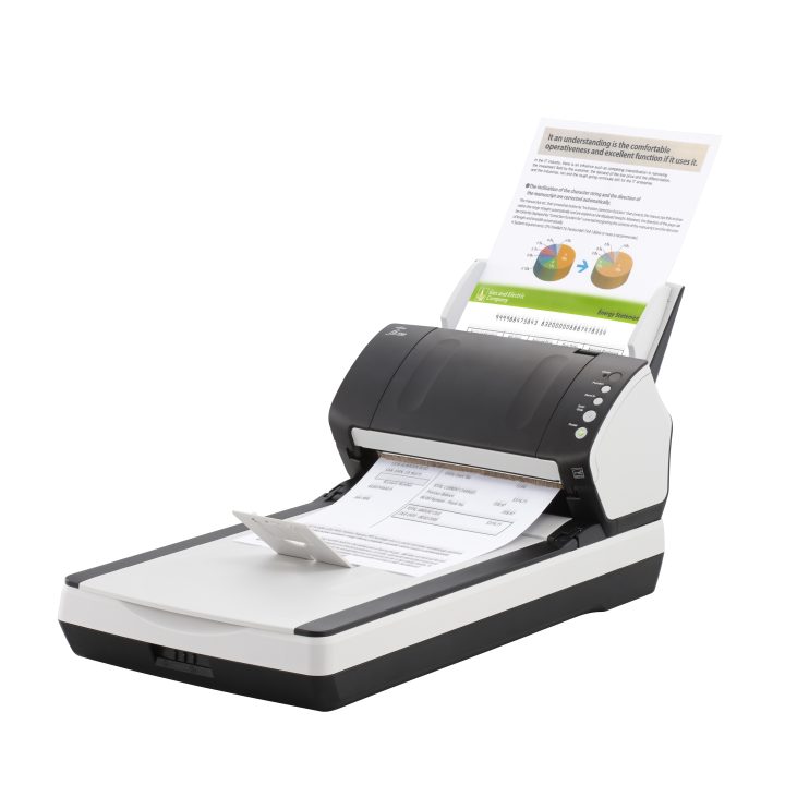 Ricoh fi-7240 Flatbed and Automatic Document Feeder (ADF) Scanner 600…
