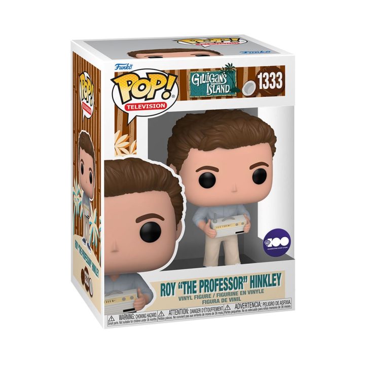 Funko Pop! A Ilha de Gilligan Roy the Professor Hinkley