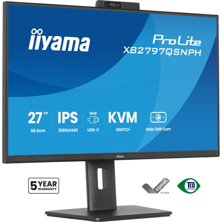 iiyama ProLite XB2797QSNPH-B1 pantalla para PC 27" 2560 x 1440…