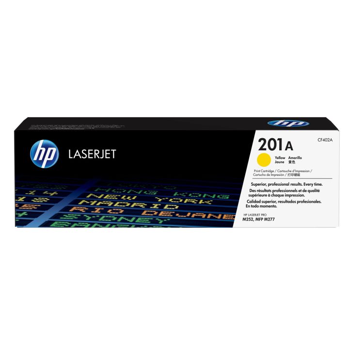 HP Original LaserJet 201A Yellow Toner Cartridge