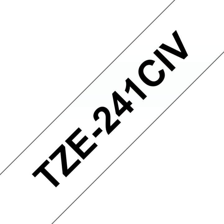 Brother TZE-241CIV Label Printer Tape TZ