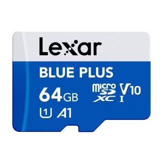 Lexar blue plus 64 GB microSDXC UHS-i (LMSBLPL064G-BNANG)