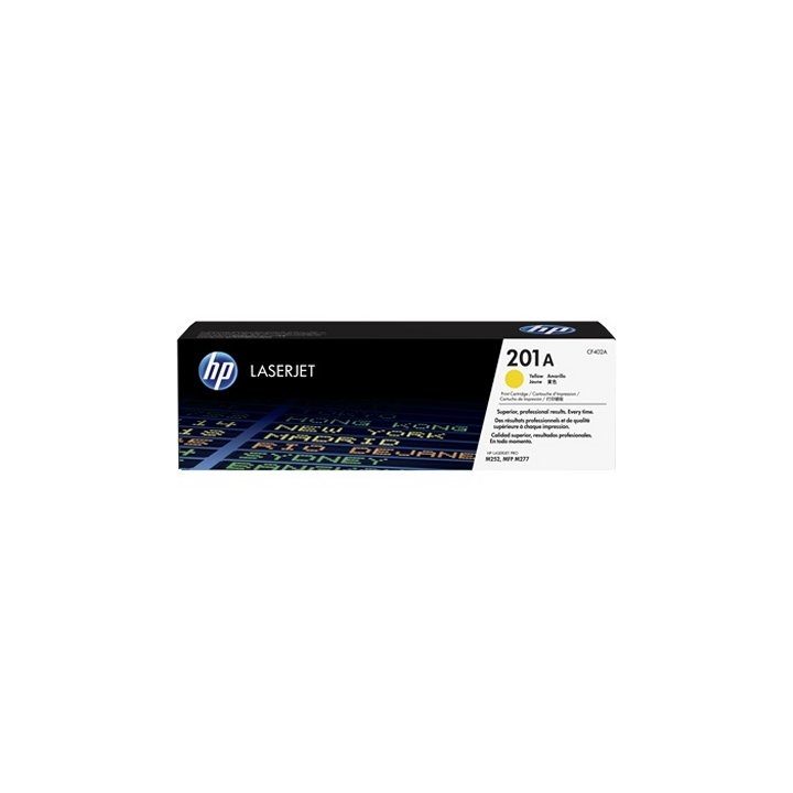 HP Cartucho de toner original LaserJet 201A amarelo