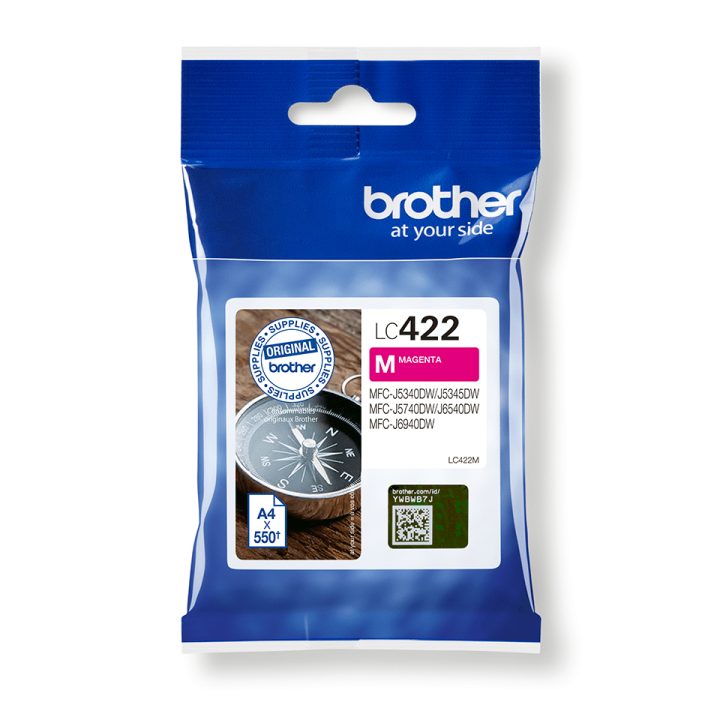 Brother LC422M ink cartridge 1 piece(s) Original Magenta