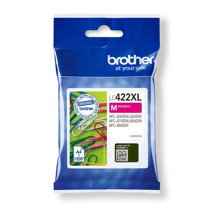 Brother LC422M ink cartridge 1 piece(s) Original Magenta