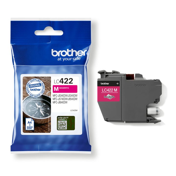 Brother LC422M ink cartridge 1 piece(s) Original Magenta