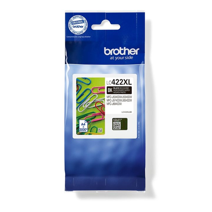 Brother LC422XLBK ink cartridge 1 piece(s) Original High yield (XL)…