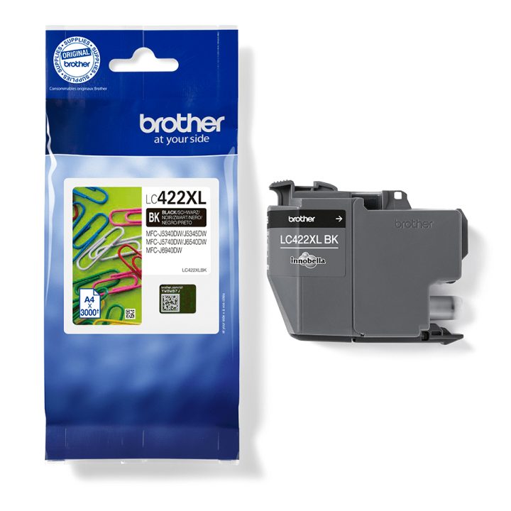Brother LC422XLBK cartucho de tinta 1 pieza(s) Original Alto…