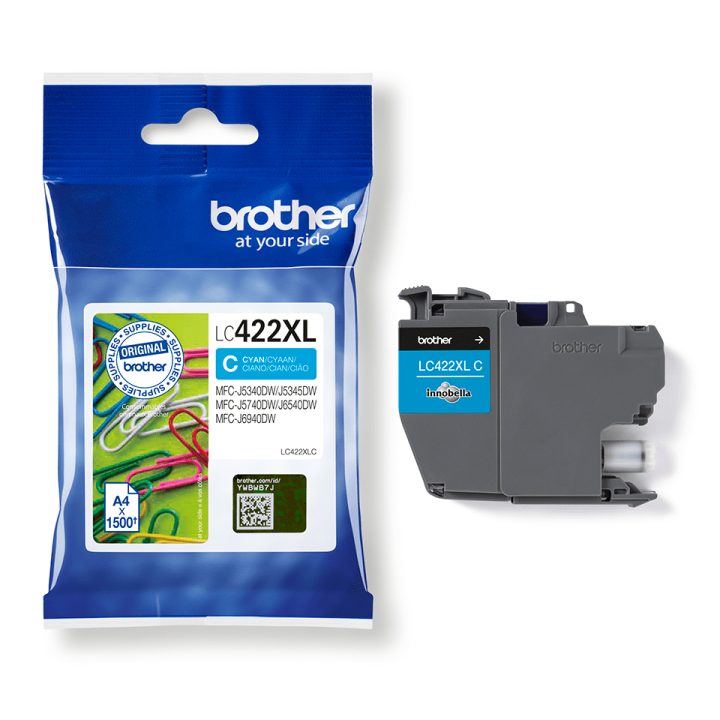 Brother LC422XLC Ink Cartridge 1 piece(s) Original Cyan