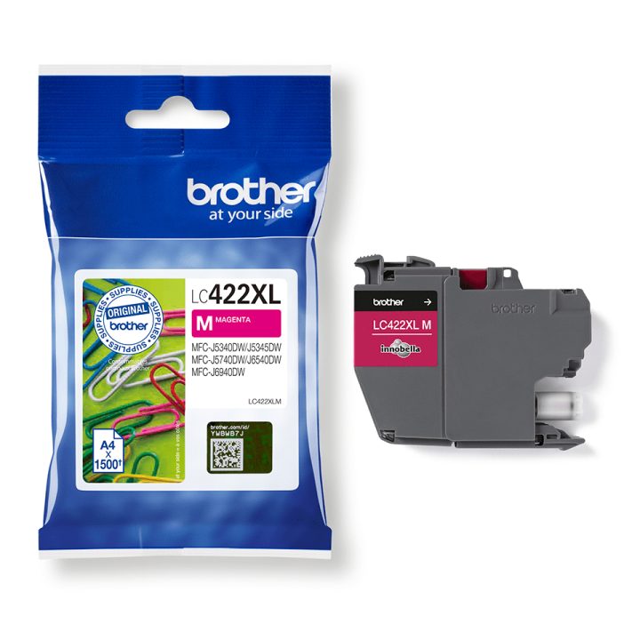 Brother LC422XLM ink cartridge 1 piece(s) Original Magenta