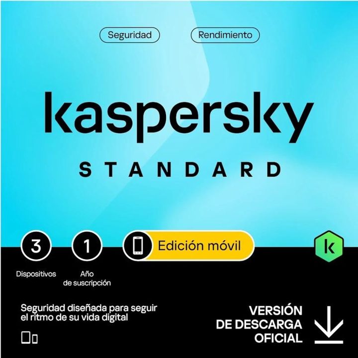 Kaspersky Mobile Antivirus 3 Devices 1 Year Boxed…