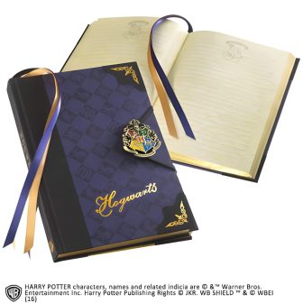 The Noble Collection Harry Potter Hogwarts Diary Notebook with…