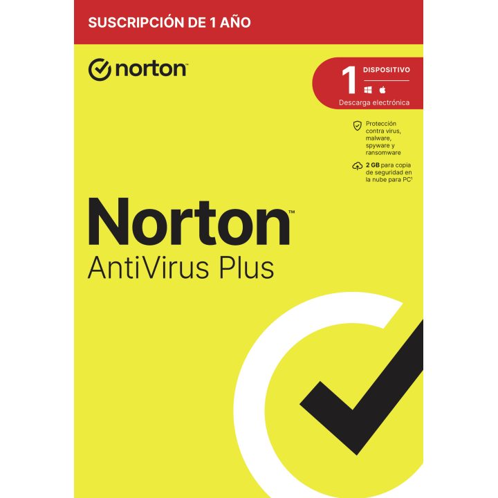 Norton AntiVirus Plus Segurança de antivírus Base Português 1…