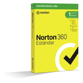 Norton 360 Standard Segurança de antivírus Base Português 1…