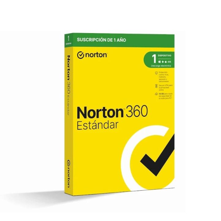 Norton 360 Standard Antivirus Security Base Spanish 1 license(s) 1…