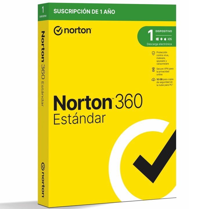 Norton 360 Standard Antivirus Security Base Spanish 1 license(s) 1…