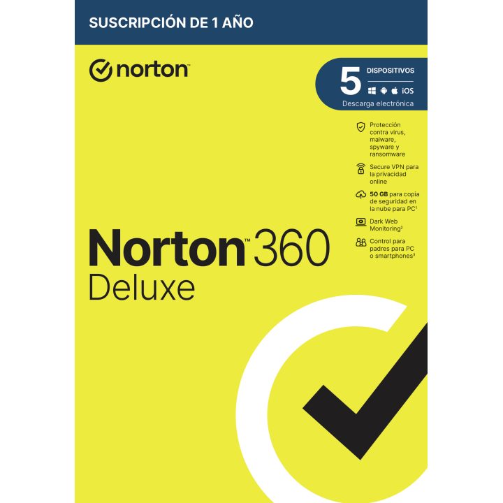 Norton 360 Deluxe Segurança de antivírus Base Português 1 licença(s)…
