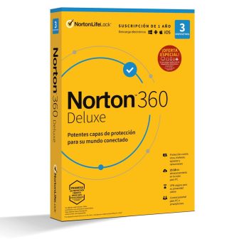 Norton 360 Deluxe Segurança de antivírus Base Português 1 licença(s)…
