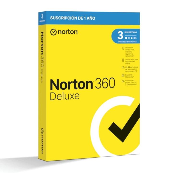 Norton 360 Deluxe Antivirus Security Base Spanish 1 license(s) 1…