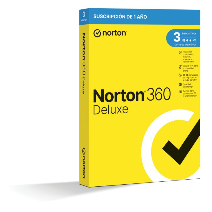 Norton 360 Deluxe Antivirus Security Base Spanish 1 license(s) 1…
