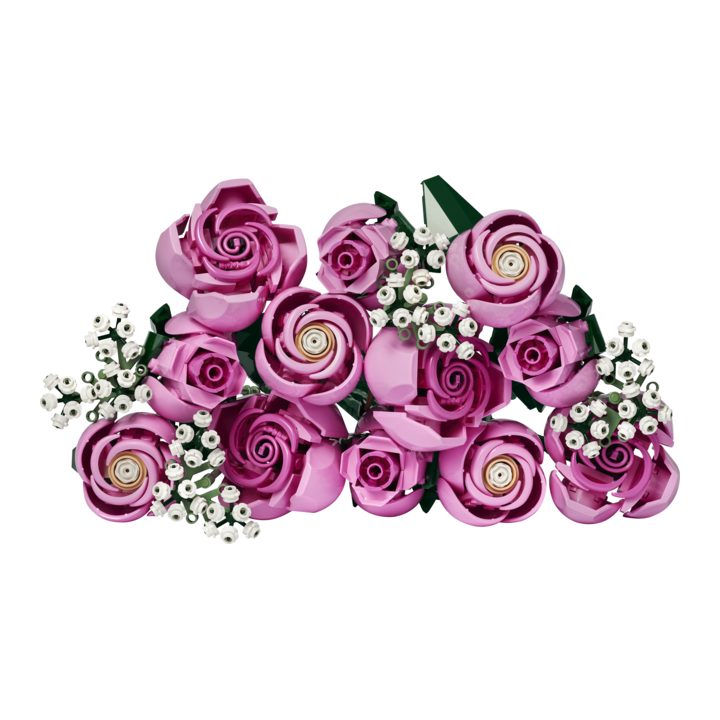 Lego Botanicals ramo de rosas cor-de-rosa (10374)