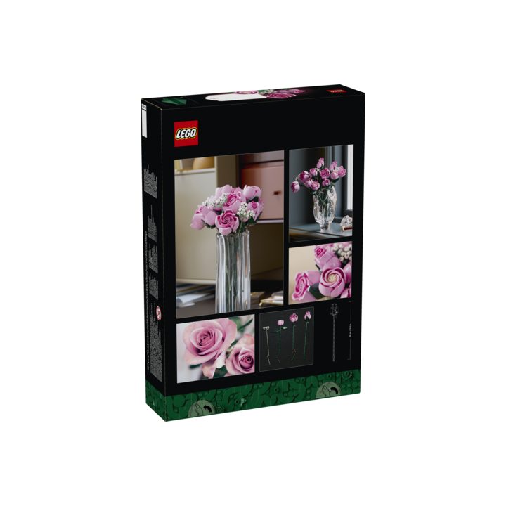 Lego Botanicals ramo de rosas cor-de-rosa (10374)