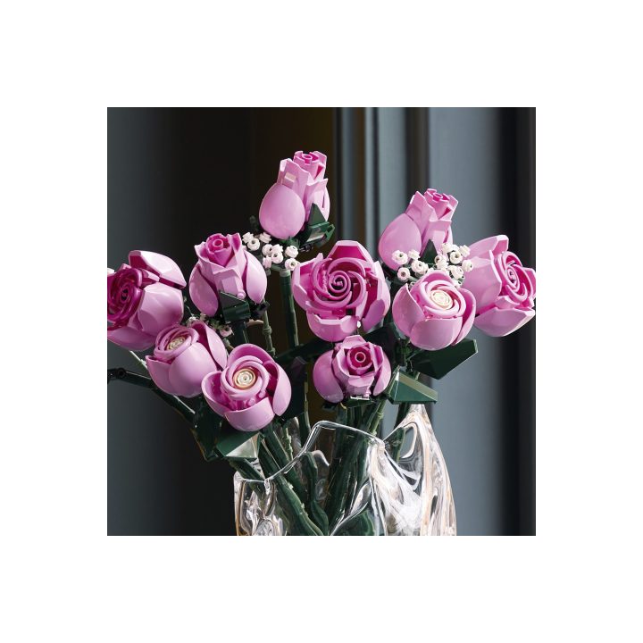 Lego Botanicals ramo de rosas cor-de-rosa (10374)