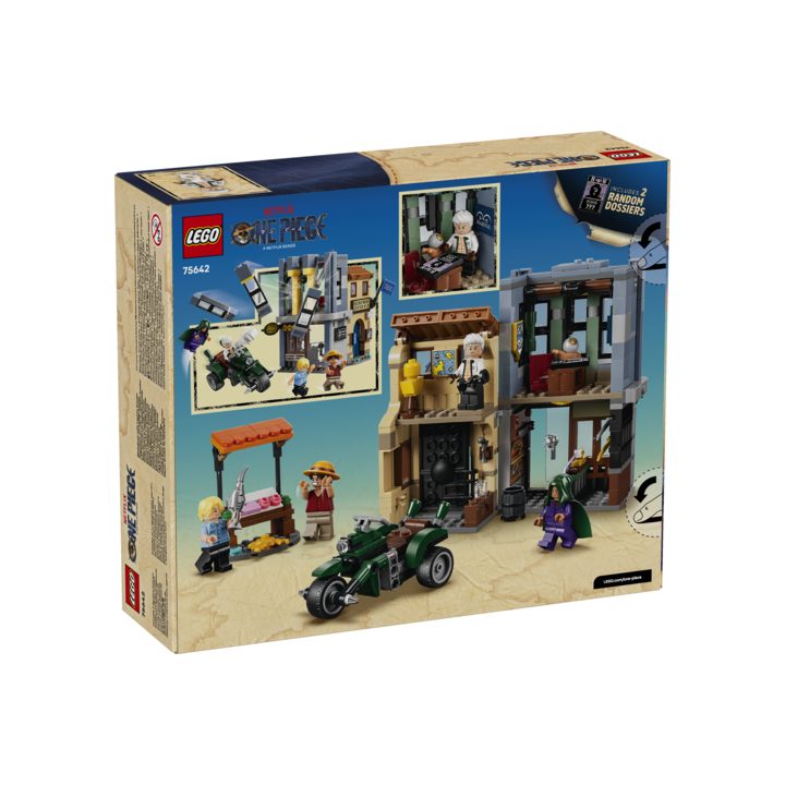 LEGO One Piece Netflix Duelo contra o Capitão Smoker (75642)