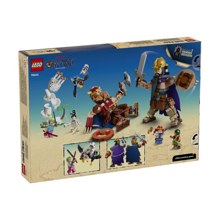 LEGO One Piece Netflix Dorry vs Brogy (L75644)