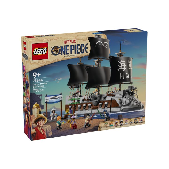 Lego one piece netflix marina de garp (75646)