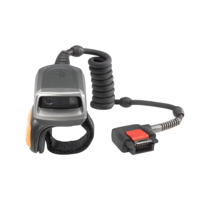 Zebra RS5000 Leitor de códigos de barras portátil 1D/2D Cinzento