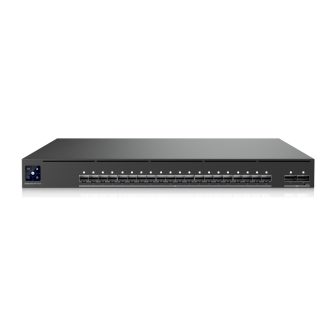 Ubiquiti EAV-Fiber Switch Enterprise Audio/Video XG 24 PoE 10G 24…