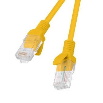 Lanberg Cat.6 U/UTP Patch Cable 5m Orange Fluke Passed…