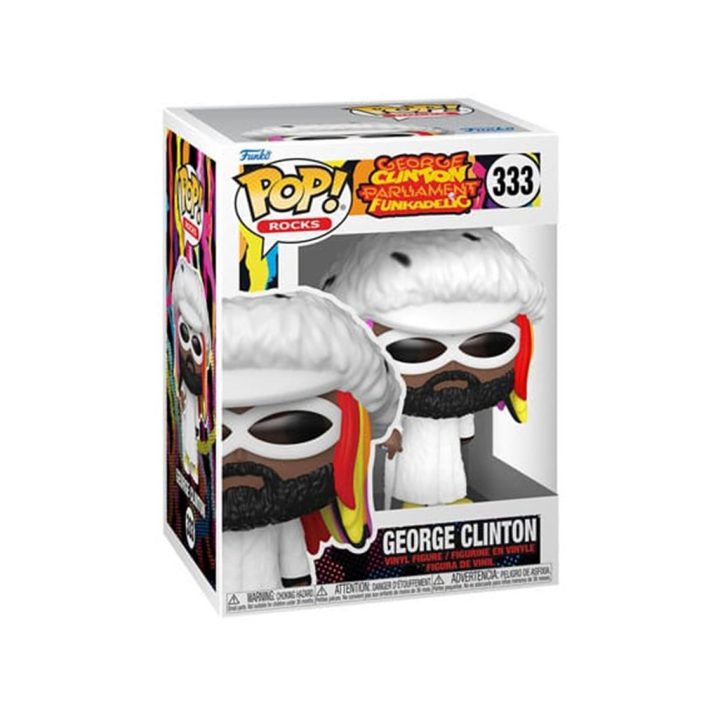 Funko Pop! Estrelas do Rock George Clinton