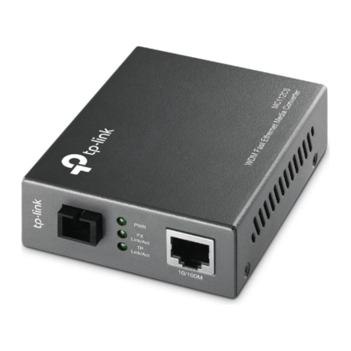 TP-Link MC112CS 1000 Mbit/s 1550 nm Media Converter Black