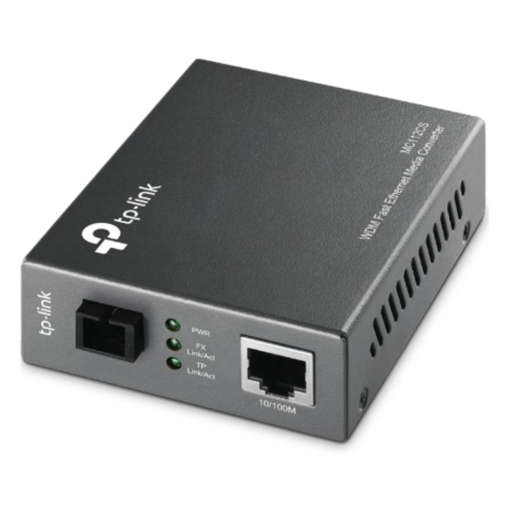 TP-Link MC112CS conversor de meio 1000 Mbit/s 1550 nm Preto